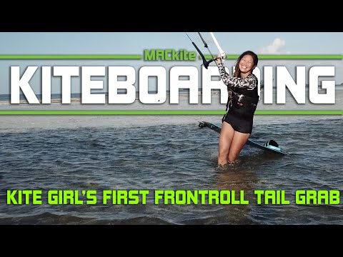 Kite Girl's - How to: First Front Roll Tail Grab