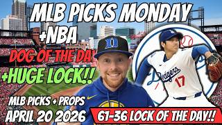 MLB Picks Today Monday 4/20/2026 | Free MLB Best Bets, Player Props, and Predictions