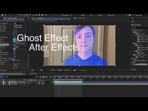 How to Make the Ghost Effect from Ghostbusters Afterlife in After Effects! (After Effects Tutorial)