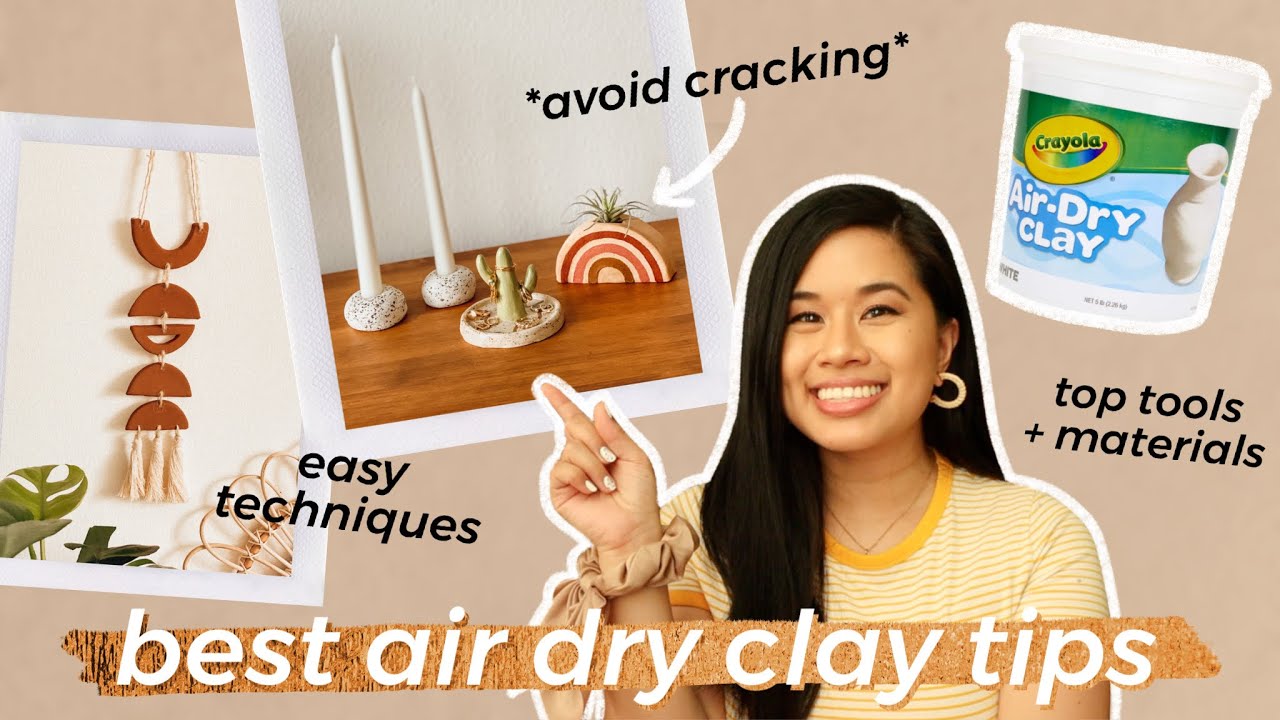 *BEST* DIY AIR DRY CLAY HACKS, TIPS, TRICKS, and TECHNIQUES | How To Ring Dish Tutorial