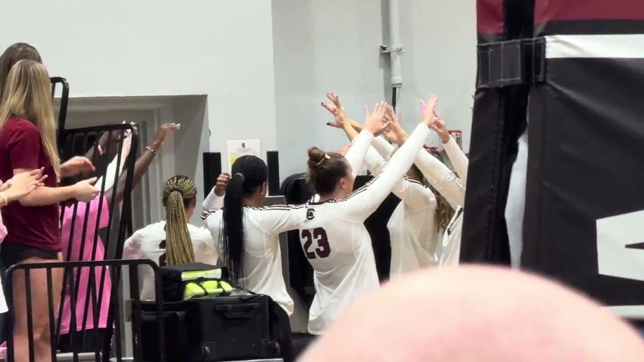 The University of South Carolina volleyball