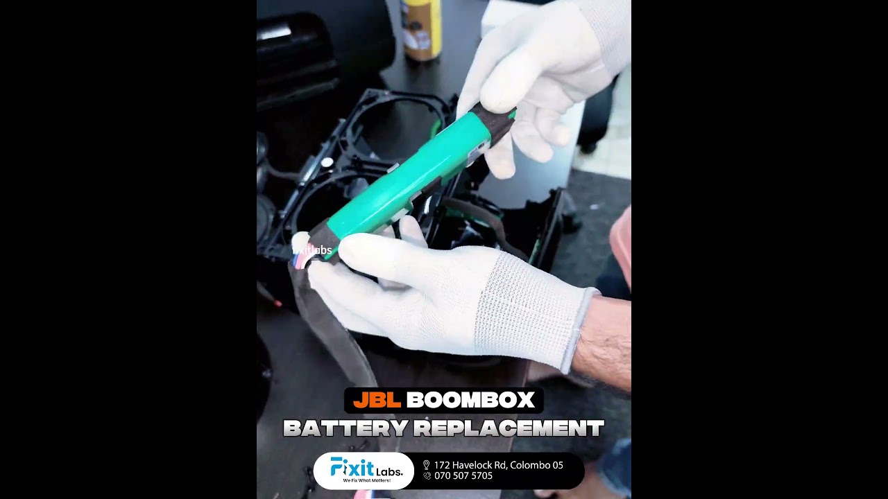 JBL BOOMBOX battery replacement 