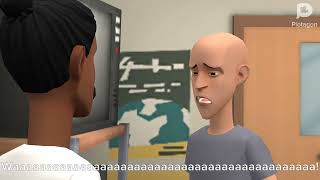 Clic Caillou Pees On His Teacher Of Mr. P Siblingsgrounded