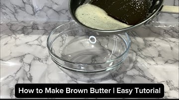 How to Make Brown Butter | Easy Tutorial