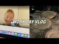 chatty vlog: typical work day, get ready with me, + steff’s bday dinner | maddie cidlik