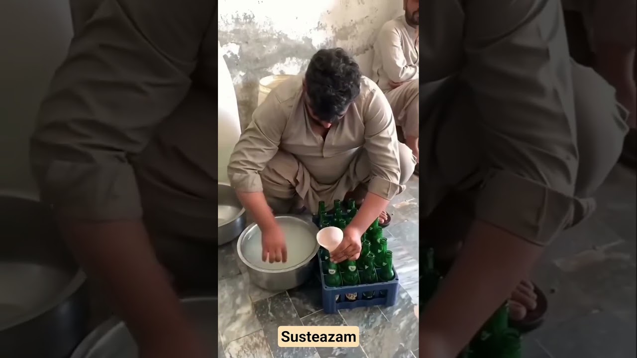 making of cheap cold drinks in Pakistan 🤢🤮