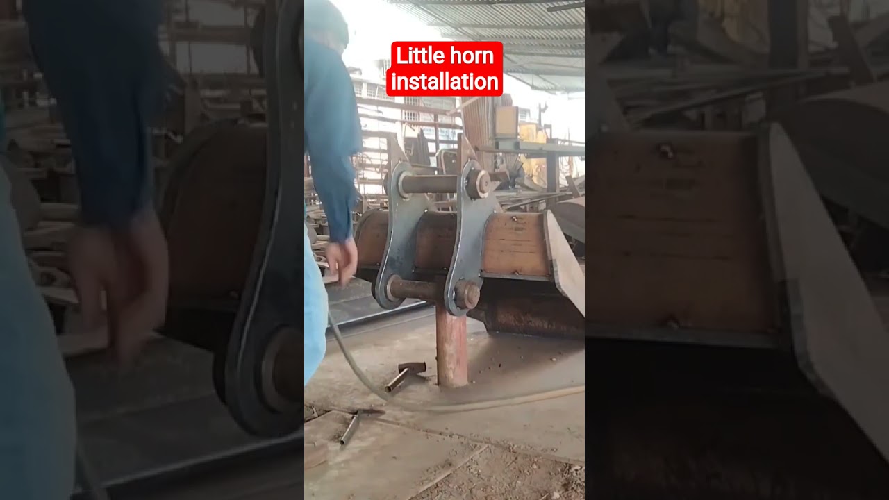 Chipping bucket making for sh120(13)..