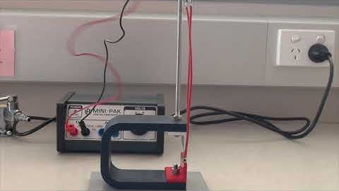Force on a current carrying wire practical