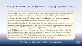 The Follower, Not the Leader When It Adjusts Reserve Balances (1994) screenshot 5