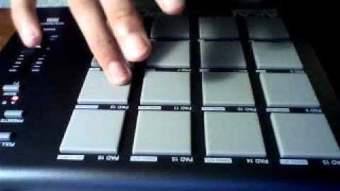 Messing around with MPD18, Still learning how to use it.