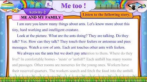 ધોરણ-7|અંગ્રેજી|Unit-5.Me too!|Activity-2 Video|Sem-2