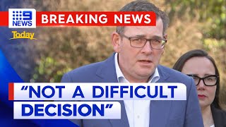 Victoria Premier cancels plans to host 2026 Commonwealth Games | 9 News Australia