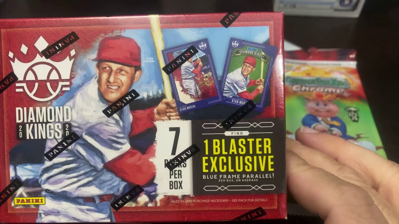 2020 PANINI DIAMOND KINGS BLASTER BOX BATTLE YouTube