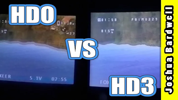 Fatshark HDO vs HD3 In-Goggle Simultaneous View