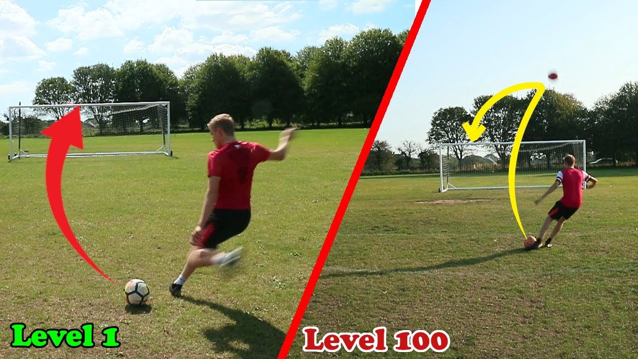 Hitting the Crossbar from Level 1 to 100 YouTube