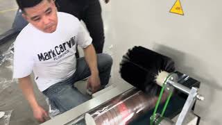 Paper lid machine with auto spoon feeding for icecream cups #paperlidmachine #icecream #factory Guide