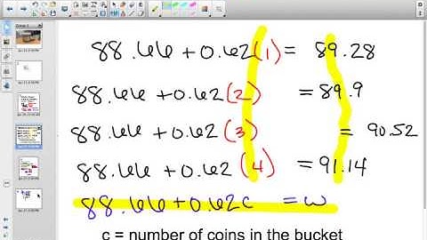 Finding Patterns and Solving Equations (Part 3)