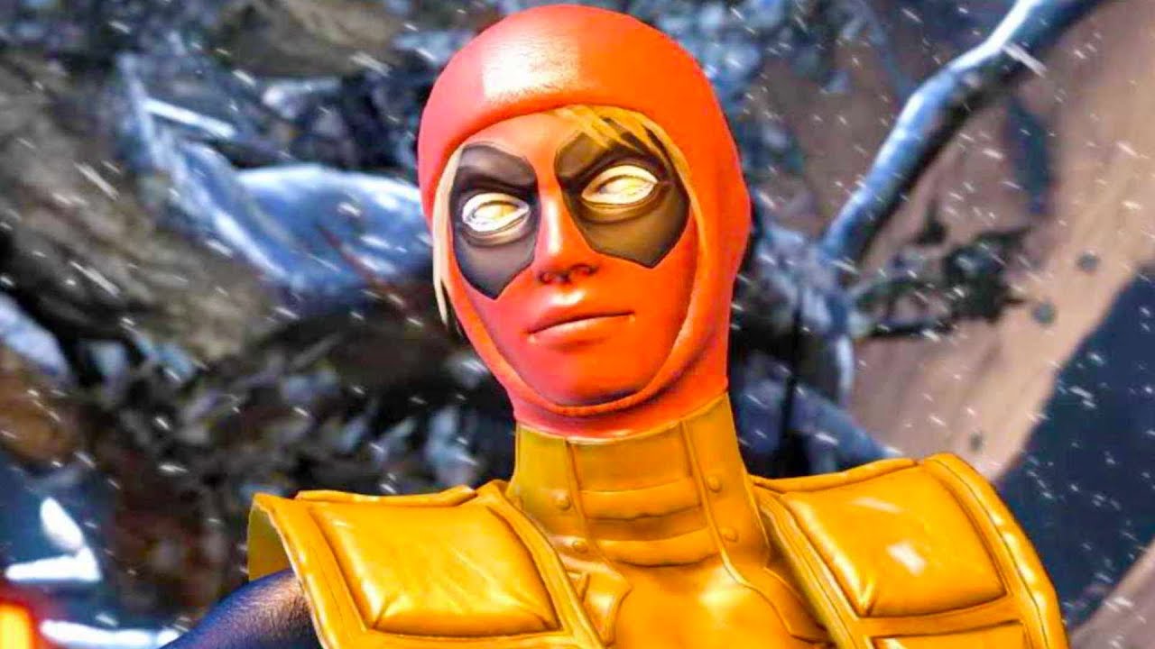 Mortal Kombat XL - X-Men Deadpool Cassie Cage Costume Mod Performs Intros On All Stages 4K Mods