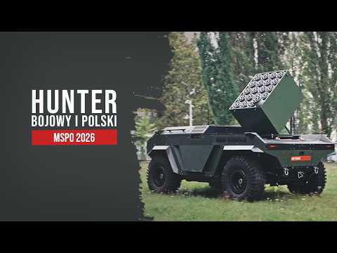 PIAP HUNTeR. Unmanned ground vehicle with anti-tank mine launchers 🤖💥