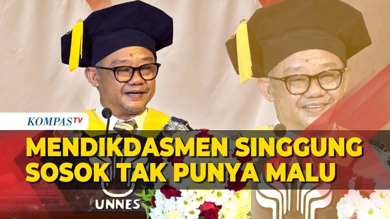 Mendikdasmen Abdul Mu'ti Singgung Sosok Tak Punya Rasa Malu: Sudah Salah, Dia Malah Menyerang