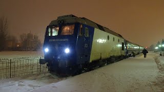 🌨️ GM 64-1019-0 cu R-E 4004 Cluj Napoca-Baia Mare soseste in statia CFR Baia Mare 🌨️