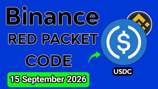 Binance Red Packet Code Today Usdc Red Packet Code In Binance Today