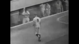 Roger Maris, hits his 51st homerun of the season (8/26/1961)