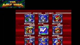 Mega Man: The Wily Wars - Stage Select (Mega Man 2)