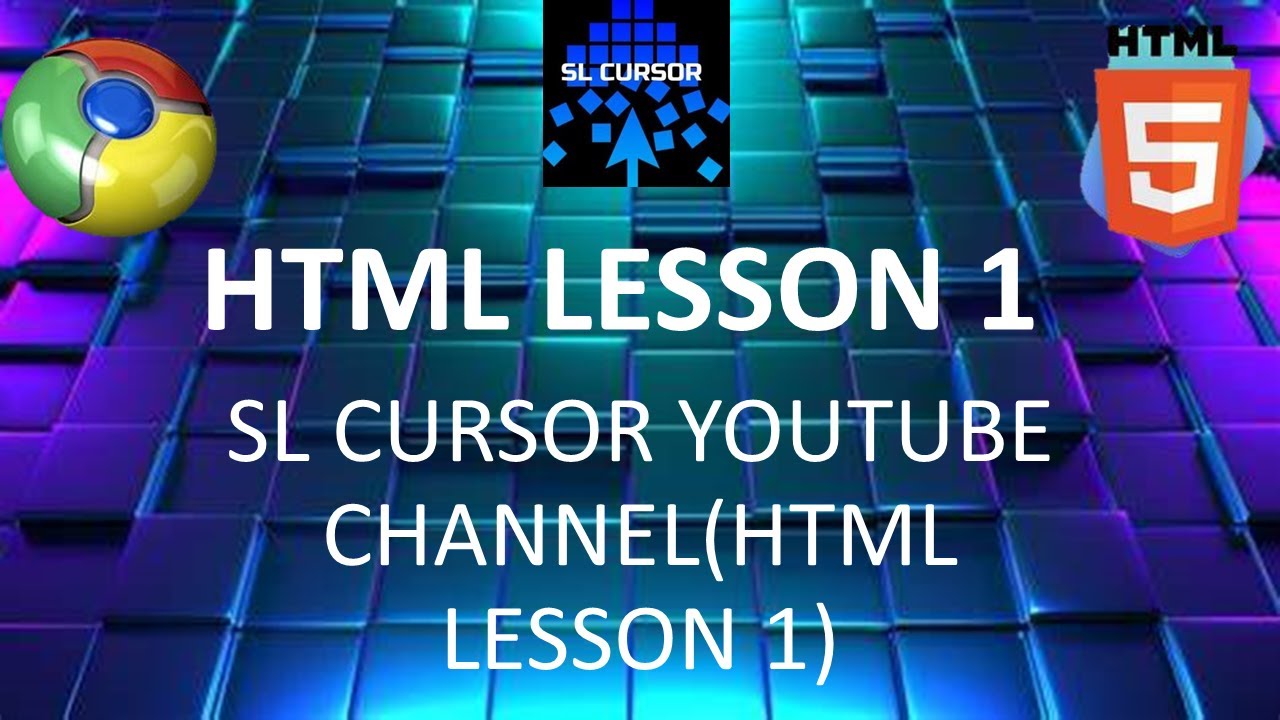 HTML ඉගෙනගමු | Lesson 1 | HTML Basics - YouTube