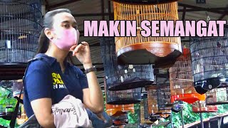 MAKIN ASYIK : CEWEK CANTIK IKUT MELIHAT GANTANGAN MURAI BATU