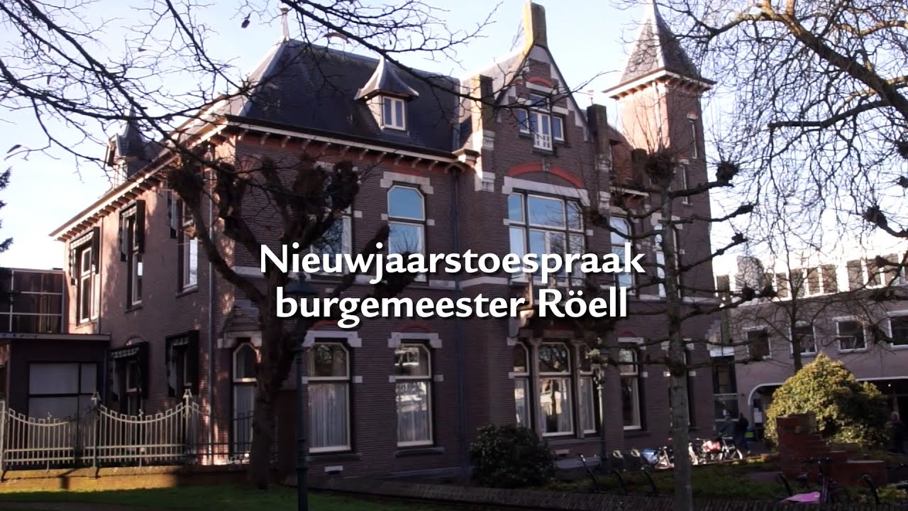 Nieuwjaarstoespraak 2026 - burgemeester Mark Röell
