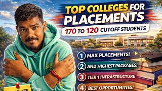 Top 40 - Engineering Colleges For 170-120 Students With Low Fees Engineering 2026 Placements
