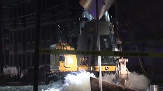 Construction worker fights for his life after water main break floods Miami-Dade tunnel