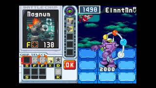 Megaman Battle Network 6 Gregar (JP version) - Link Navi Run: Eraseman