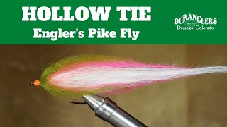 Tying the Hollow Tie Engler Pike Fly - Pike Fly Tying Tutorial