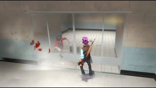 TF2 Scout gets stuck in enemy spawn