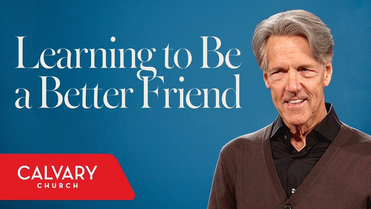 Onesiphorus: A True Friend - 2 Timothy 1:16-18 - Skip Heitzig