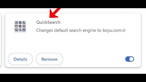 QuickSearch browser hijacker - how to remove?