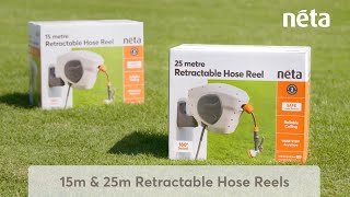 Neta Retractable Hose Reels - The Ultimate Garden Hose Storage Solution