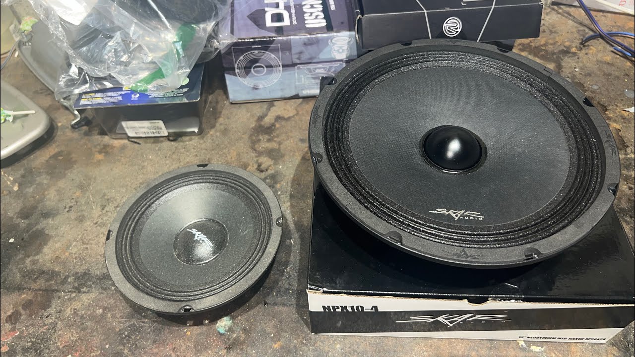 Skar NEO 10inch midrange speaker review sneak peak for chuchero ‼️