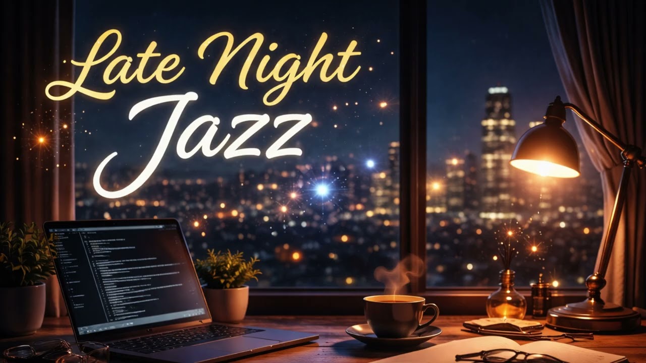 Late Night Jazz for Work & Focus – Smooth Background Jazz