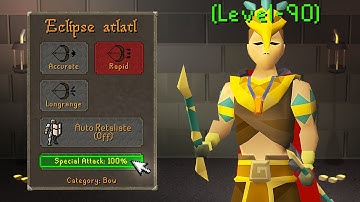 This Unique Account Hits 87s with the Eclipse Moon Set Effect (OSRS)