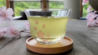 【商品紹介】冷感桜煎茶　茶托セット