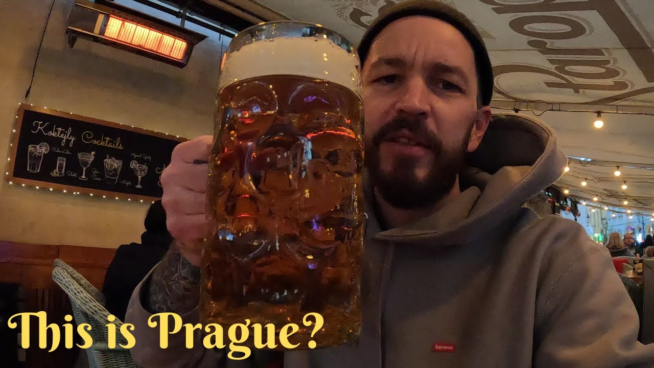 THIS is Prague? Traditional Czech Cuisine & Beer! Urban Exploration in Old Town. Travel Vlog 45 🇨🇿