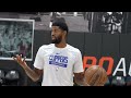 Paul George gives Jabari Walker free game! #NBASummer Grind With Dashletics! 🎥@SwishCultures