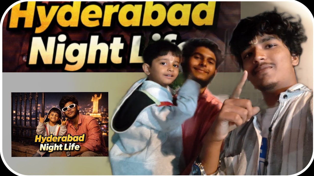 1️⃣ HYDERABAD NIGHTS 🌃 | Real City Vibes After Dark 