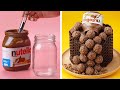 NUTELLA Chocolate Cakes Are Very Creative And Tasty | How To Make Chocolate Cake Decorating Ideas
