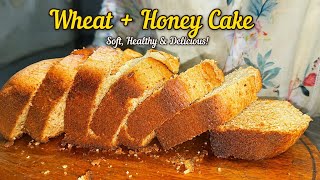 No Maida ,Wheat & Honey Cake | Soft, Healthy & Delicious  | Healthy Atta Cake Without Oven   screenshot 4