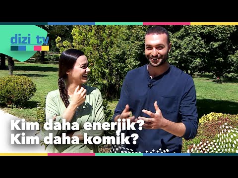 Hande Soral ve Görkem Sevindik ile keyifli bir oyun oynadık! | Dizi TV @ateskuslari