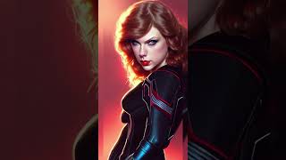 Taylor Swift's Portrait | AI ART #shorts #StableDiffusion